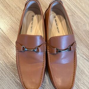 Bruno Marc Men's Brown Slip-On Loafers